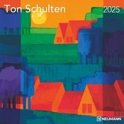 Ton Schulten 2025 - Wand-Kalender - Broschüren-Kalender - 30x30 - 30x60 geöffnet - Kunst-Kalender Schulten, Ton 4002725994172