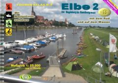 TourenAtlas TA8 Elbe 2 Jübermann, Erhard 9783929540819