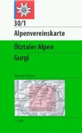 Ötztaler Alpen, Gurgl Österreichischer Alpenverein 9783928777384