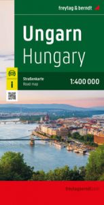 Ungarn, Straßenkarte 1:400.000  9783707921656