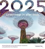 Unterwegs in aller Welt - KUNTH Postkartenkalender 2025  9783965913974