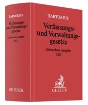 Verfassungs- und Verwaltungsgesetze Carl Sartorius 9783406786921