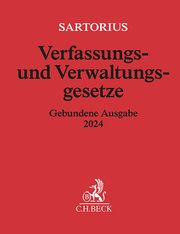 Verfassungs- und Verwaltungsgesetze Carl Sartorius 9783406817830