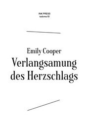 Verlangsamung des Herzschlags Cooper, Emily 9783906811192