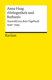 'Verlogenheit und Barbarei' Haag, Anna 9783150142905