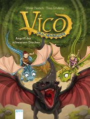 Vico Drachenbruder - Angriff des schwarzen Drachen Pautsch, Oliver 9783401711904