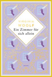 Virginia Woolf, Ein Zimmer für sich allein. Schmuckausgabe mit Goldprägung Woolf, Virginia 9783730612637