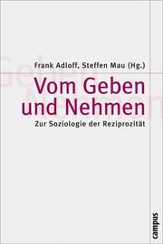 Vom Geben und Nehmen Frank Adloff/Steffen Mau 9783593377575
