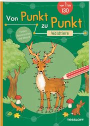 Von Punkt zu Punkt - Waldtiere Corina Beurenmeister 9783788645083