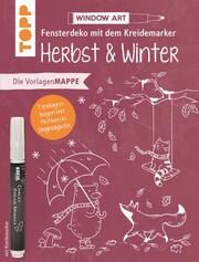 Vorlagenmappe Fensterdeko mit dem Kreidemarker - Herbst & Winter. Olya Kamieshkova 9783735850669