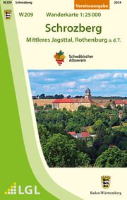 W209 Schrozberg - Mittleres Jagsttal, Rothenburg o.d.T. Schwäbischer Albverein e V 9783947486199