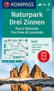 Wanderkarte 047 Naturpark Drei Zinnen, Parco Naturale Tre Cime di Lavaredo KOMPASS-Karten GmbH 9783990442753