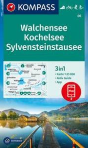 Wanderkarte 06 Walchensee, Kochelsee, Sylvensteinstausee KOMPASS-Karten GmbH 9783991210313
