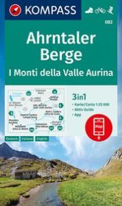 Wanderkarte 082 Ahrntaler Berge, I Monti della Valle Aurina KOMPASS-Karten GmbH 9783991211532