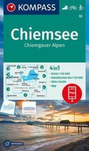 Wanderkarte 10 Chiemsee, Chiemgauer Alpen KOMPASS-Karten GmbH 9783990447215