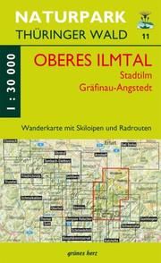 Wanderkarte 11 Oberes Ilmtal, Stadtilm, Gräfinau-Angstedt  9783866363311