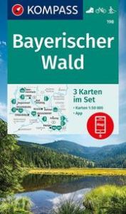 Wanderkarte 198 Bayerischer Wald KOMPASS-Karten GmbH 9783991210658