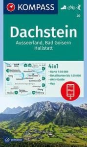 Wanderkarte 20 Dachstein, Ausseerland, Bad Goisern, Hallstatt KOMPASS-Karten GmbH 9783990444153