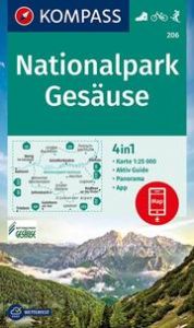 Wanderkarte 206 Nationalpark Gesäuse KOMPASS-Karten GmbH 9783990444993