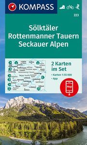 Wanderkarte 223 Sölktäler, Rottenmanner Tauern, Seckauer Alpen  9783990447598