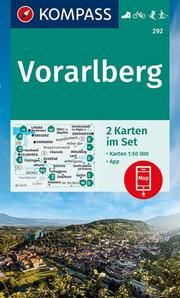 Wanderkarte 292 Vorarlberg KOMPASS-Karten GmbH 9783991210894