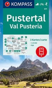 Wanderkarte 671 Pustertal, Val Pusteria  9783991211266