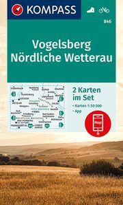 Wanderkarte 846 Vogelsberg, Nördliche Wetterau  9783991211051