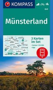 Wanderkarte 849 Münsterland KOMPASS-Karten GmbH 9783990446072