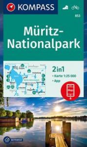Wanderkarte 853 Müritz-Nationalpark KOMPASS-Karten GmbH 9783990446935