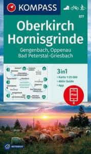 Wanderkarte 877 Oberkirch, Hornisgrinde, Gengenbach, Oppenau, Bad Peterstal-Griesbach KOMPASS-Karten GmbH 9783991210603