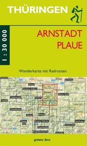 Wanderkarte Arnstadt und Plaue  9783866363304