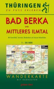 Wanderkarte Bad Berka und Mittleres Ilmtal  9783866363205