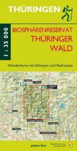 Wanderkarte Biosphärenreservat Thüringer Wald  9783866363243