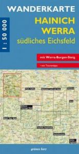 Wanderkarte Hainich, Werra südliches Eichsfeld  9783866360402