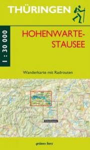 Wanderkarte Hohenwarte-Stausee  9783866363250