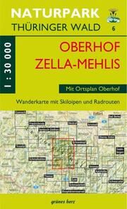 Wanderkarte Oberhof/Zella-Mehlis  9783866363410