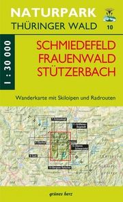 Wanderkarte Schmiedefeld/Frauenwald/Stützerbach  9783866363106