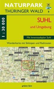 Wanderkarte Suhl und Umgebung  9783866363380