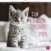 Wandkalender 2025: Für Katzenfreunde  4036442011881