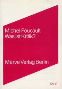 Was ist Kritik? Foucault, Michel 9783883960937