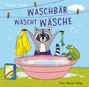 Waschbär wäscht Wäsche Straßer, Susanne 9783779507130