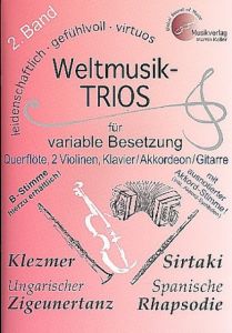 Weltmusik-TRIOS 2 Keller, Martin 9783941049048