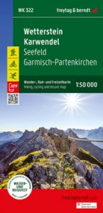Wetterstein - Karwendel, Wander-, Rad- und Freizeitkarte 1:50.000, freytag & berndt, WK 322 freytag & berndt 9783707922936