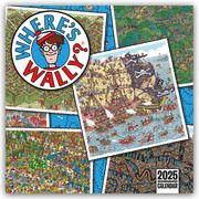 Where's Wally? - Wo ist Wally 2025 - Wand-Kalender  9781529843651