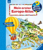 Wieso? Weshalb? Warum?: Mein erster Europa-Atlas Erne, Andrea 9783473329816