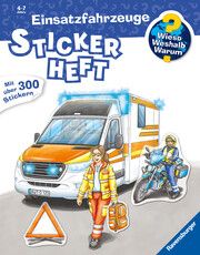 Wieso? Weshalb? Warum? Stickerheft: Einsatzfahrzeuge Oliver Kockmann 9783473600441