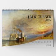 William Turner. Wandkalender 2025 William, Turner 9783968491615