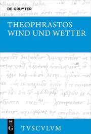Wind und Wetter Theophrast 9783110744033