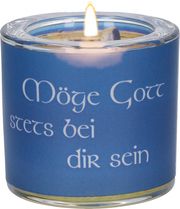 Windlicht - Möge Gott stets bei dir sein  4036526732770