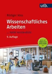 Wissenschaftliches Arbeiten Voss, Rödiger (Prof. Dr.) 9783825288327